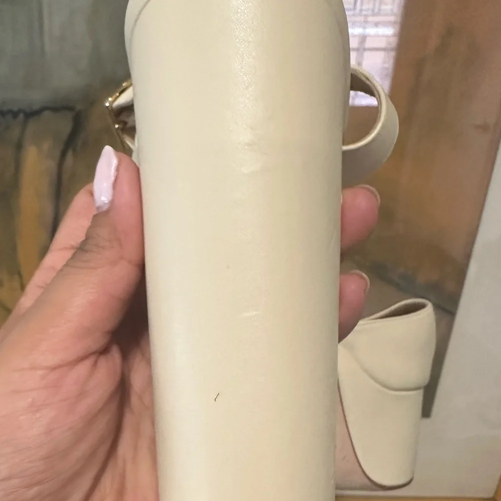 🌹STUART WEITZMAN🌹 Ryder Ankle-Buckle Platform Sandals Size: 11.5 - Picture 9 of 16